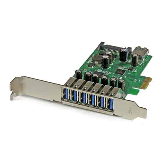 StarTech 7 Port PCI Express SuperSpeed USB 3.0 Adapter